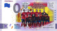 0 Euro biljet Italië 2024 - Football Espana Campeones Euro 2024 II KLEUR -