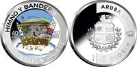 5 Florin 40 jaar Vlag & 30 jaar Status Aparte Aruba -