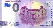 0 Euro biljet Slowakije 2022 - Rosenfeldov Palác -