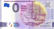 0 Euro biljet Monaco 2024 - Musée Océanographique de Monaco - Navire Princesse -