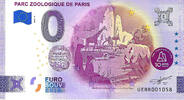 0 Euro biljet Frankrijk 2024 - Parc Zoologique de Paris -