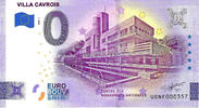 0 Euro biljet Frankrijk 2023 - Villa Cavrois -