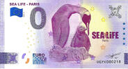 0 Euro biljet Frankrijk 2023 - Sea Life Paris III -