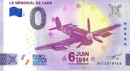 0 Euro biljet Frankrijk 2024 - Le Mémorial de Caen -