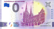 0 Euro biljet Frankrijk 2024 - Cathédrale de Bayonne -
