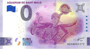 0 Euro biljet Frankrijk 2024 - Aquarium de Saint-Malo -