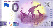 0 Euro biljet Frankrijk 2024 - Bioparc Doué la Fontaine -