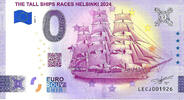 0 Euro biljet Finland 2024 - The Tall Ships Races Helsinki I -