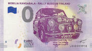 0 Euro Biljet Finland 2018 - Mobilia Kangasala - Rally Museum Finland -
