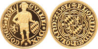 Replica van de Gouden Wilhelmusgulden Graaf Willem V van Holland in Goud -