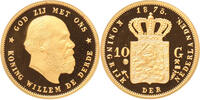 10 Gulden Replica van de Gouden Koning Willem III in Goud -