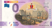 0 Euro biljet Nederland 2025 - Amsterdam IV Amstelredamme KLEUR -
