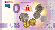 0 Euro biljet Nederland 2025 - Amsterdam V Het geld van Amsterdam KLEUR -