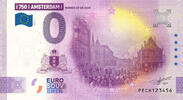 0 Euro biljet Nederland 2024 - Amsterdam II Waegh op de Dam -