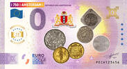 0 Euro biljet Nederland 2025 - Amsterdam V Het geld van Amsterdam ANNIVERSARY KLEUR -
