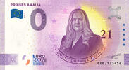 0 Euro   biljet Nederland 2024 - Prinses Amalia 21 jaar #000000 