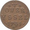 Duit 1741  Overijssel vz