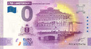 0 Euro biljet Nederland 2025 - Amsterdam VII Magere Brug met Carré -