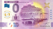 0 Euro biljet Nederland 2025 - Amsterdam VII Magere Brug met Carré ANNIVERSARY -