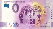 0 Euro biljet Nederland 2025 - 80 Jaar Vrede en Vrijheid -