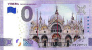 0 Euro biljet Italië 2025 - Venezia Basilica di San Marco KLEUR -