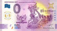 0 Euro biljet Nederland 2025 - Srefidensi Dey 50 jaar onafhankelijk ANNIVERSARY -
