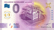 0 Euro biljet Nederland 2025 - Hollandse waterlinies ANNIVERSARY -