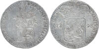 Zilveren dukaat 1798  Utrecht ss  /  vz