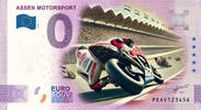 0 Euro biljet Nederland 2025 - Assen Motorsport KLEUR -
