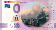 0 Euro biljet Nederland 2025 - Amsterdam VIII Gezicht op het IJ KLEUR -
