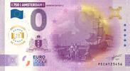 0 Euro biljet Nederland 2025 - Amsterdam VIII Gezicht op het IJ ANNIVERSARY -
