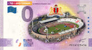 0 Euro biljet Nederland 2025 - Amsterdam IX Olympisch Stadion KLEUR -