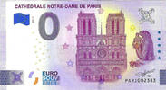 0 Euro biljet Frankrijk 2025 - Cathédrale Notre-Dame de Paris -