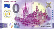 0 Euro biljet Roemenië 2025 - Peles - Sinaia ANNIVERSARY -