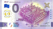 0 Euro biljet Kroatië 2025 - Split Dioklecijanova palaca ANNIVERSARY -