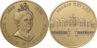 Penning brons Wilhelmina 1880-1962 -