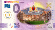 0 Euro biljet Nederland 2025 - Amsterdam XI Begijnhof ANNIVERSARY KLEUR -
