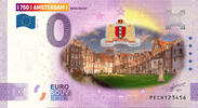 0 Euro biljet Nederland 2025 - Amsterdam XI Begijnhof KLEUR -