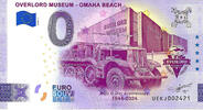 0 Euro biljet Frankrijk 2024 - Overlord Museum Omaha Beach D-Day -