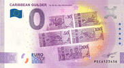 0 Euro biljet Nederland 2025 - Caribbean Guilder 10, 20, 50, 100, 200 Gulden -