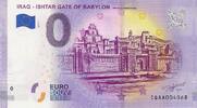 0 Euro biljet Iraq 2019 - Ishtar Gate of Babylon -