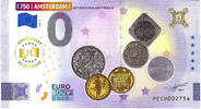 0 Euro biljet Nederland 2025 - Amsterdam V Het geld van Amsterdam ANNIVERSARY KLEUR - FOUTDRUK -