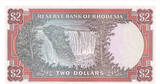 Rhodesia $2 1979 bfr