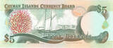 Cayman Islands $5 1991 bfr
