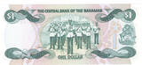 Bahamas $1 1974 bfr