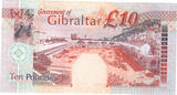 Gibraltar £10 2002 bfr