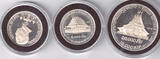 Laos 5000,5000,10000 Kip 1975 PP