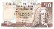 Scotland £10  bfr