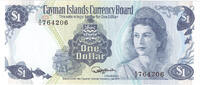 Cayman Islands $1 1974 bfr 55,00 EUR  zzgl. 15,00 EUR Versand