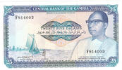 25 Dalasis nd. Gambia  bfr
